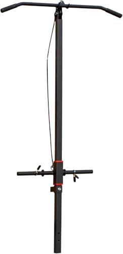 Train Hard® Kraftstation mit Gusseisen Gewichten,Langhantel-Ablage, Curlpult und Butterfly, Inkl. 40/50/62/92kg Hanteln Set,optinal Latzug (F:Latzug)