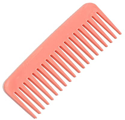 Pettine a denti larghi antistatico senza manico Pettine spesso ondulato capelli ricci per donne uomini levigante massaggio