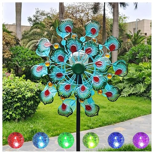 70in Cazador De Viento, Spinner CinéTico Grande Hilandero Solar