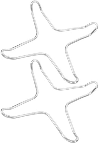 TOPBATHY 2 Pièces Support de Cuisinière Acier Inoxydable Réducteurs de Anneau pour Plaque de Cuisson Accessoires Stables pour Casseroles Cafetières et Mijoteuses pour Organiser Votre