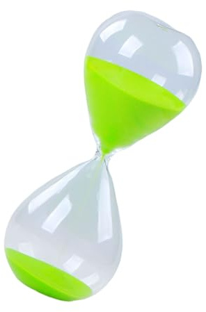 Temporizadores de reloj de arena de 1 hora, 60 minutos, arena para una gestión eficaz del tiempo, arena para el hogar o la oficina