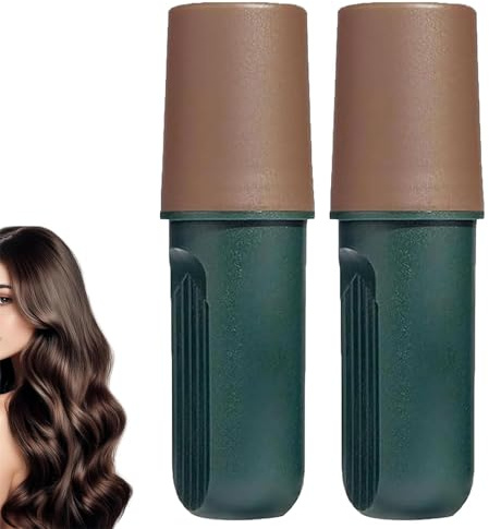 Teinture capillaire, bâton de retouche rapide des racines, peigne de couleur capillaire temporaire imperméable, couvre les racines grises (brown)