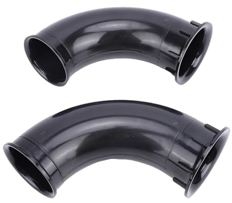 Zhjvihx Speaker Port Tube, ABS Subwoofer Bass Box Tube med Krökt Design för DJ PA-högtalarskåp Scenhögtalare Hemmahögtalare, Diameter 90 Mm