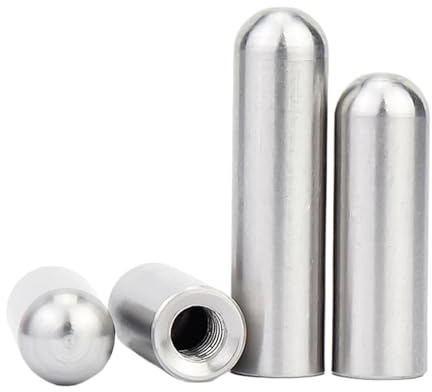 Gewindestift Edelstahl-Zylinderstift mit Innengewinde, Zahnpositionierungszylinder, Positionierungsdübel Zur Reparatur(OD4xM2.5(10pcs),80mm)