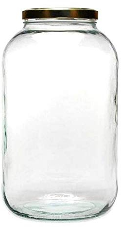 Viva-Haushaltswaren Bocal XXL 4250 ML avec Bouchon à vis et étiquette