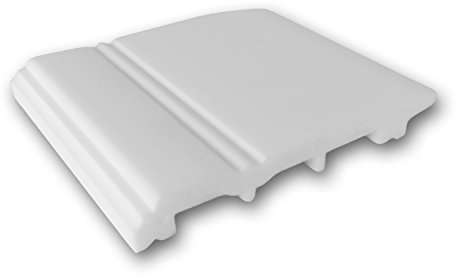 Plinthe flexible et moderne avec cannelures SX105F - L200 x H10,8 x l1,3 cm - ORAC DECOR