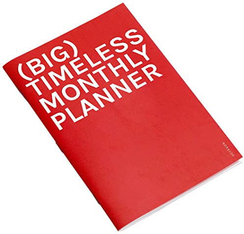 Octàgon Design A4 großer zeitloser Monatsplaner