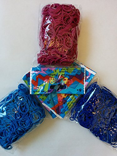 Original Rainbow Loom Starter Set + Mix und Jelly Mix - 1800 Gummibänder