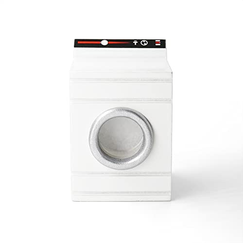 Odoria 1/12 Scale Dolls House Miniature Wooden Washing Machine Dollhouse Accessories
