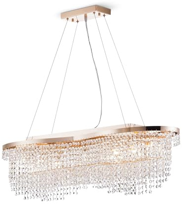 MAYTONI DECORATIVE LIGHTING Moderne Kronleuchter Toils 7xE14 excl.aus Metall Gold 60W für Küche, Schlafzimmer, Wohnzimmer, Esszimmer, Lobby