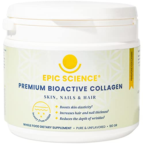 Colágeno Slow-Hidrolizado en Polvo | 100% Péptidos Solubles | Piel, Uñas, Cabello | Instantáneo, Sabor Neutro, Puro | 2 Meses | 180 g