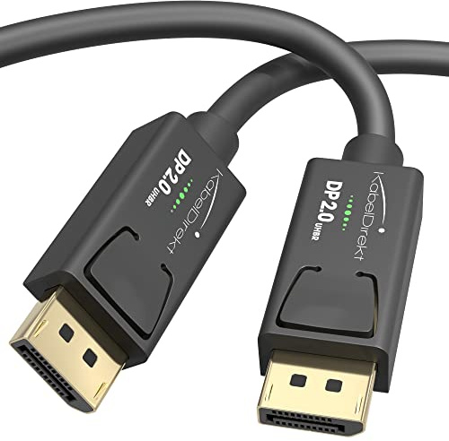 KabelDirekt – 8K DisplayPort-Kabel 2.0 – 5m – 10K/8K, bis 360Hz