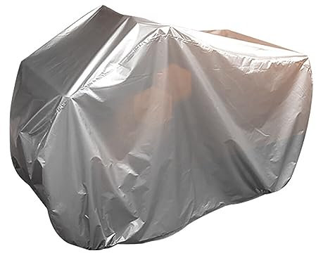 ihreesy wasserdichte ATV-Abdeckung, wasserdichte ATV Abdeckplane UV-Schutz Regen Staubschutz Quad Abdeckung 190T Gewebe Schutz Cover Innen und Außen Verwendbar Abdeckung,145cm x 85cm x 98cm