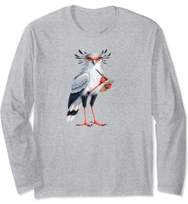 Sekretär Vogel macht Notizen Langarmshirt