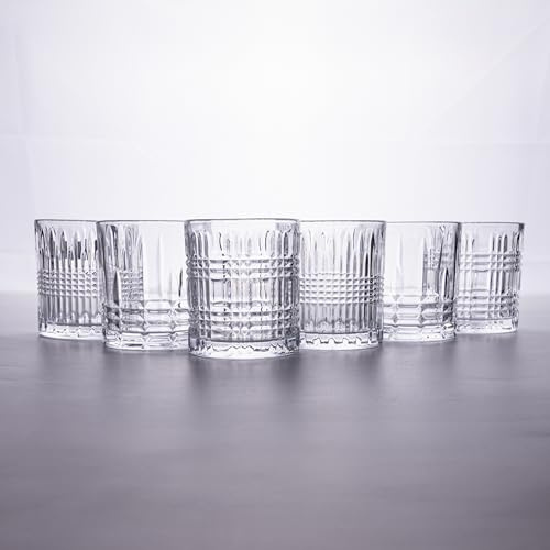 VDE Villa d'Este Home Tivoli 1996 Lot de 6 verres à eau 285 ml en verre, New Vintage