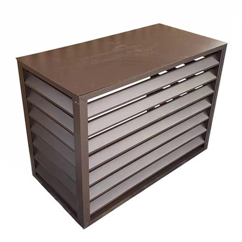 Condenser Protective Cover ，Air Conditioner Fence Screen, Outdoor Air Conditioning Unit Covers, Hide Air Con, Outdoor Plant Display Rack Storage Shelf, Outdoor Condenser Protective Cover (C