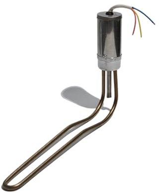 NPQRKJYH Chauffe-eau électrique solaire auxiliaire avec fond inséré de 47mm, Tube de chauffage Anti-sec avec contrôle de la température(Type B)