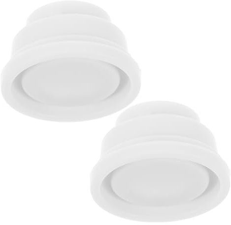 Happyyami 2pcs Swimming Pool Ladder Bumper Rubber End Caps for Stairs Inground above Ground Pool Safety