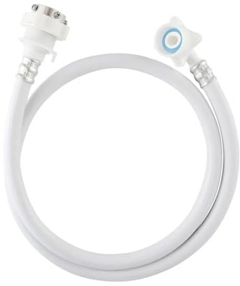 Tubo de entrada de lavadora a prueba de explosiones adecuado for la mayoría de las instalaciones de grifos.(White3m)