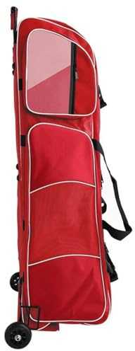 Bolsa para Espada De Esgrima con Ruedas Maleta para Esgrima 1680D Oxford Tela Tipo Barra De Tracción Bolsa De Almacenamiento De Traje De Espada para para Traje Y Máscara De Esgrima E