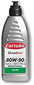 Carlube Gear Oil EP 80W-90 Multipurpose 1L - Heavy Duty Lubricant with Extreme Pressure Additives