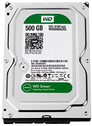 WD Green WD5000AZRX - hard drive - 500 GB - SATA 6Gb/s