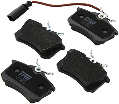 TRW GDB1415 Pastillas de Freno Juego de 4 para Seat Alhambra (7V8, 7V9) 1996-2010 Eje Trasero y Otros Vehículos