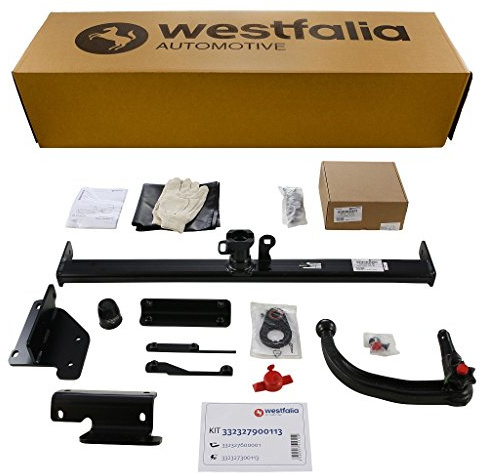 Westfalia abnehmbare Anhängerkupplung für Nissan Qashqai & Qashqai +2 (BJ 02/2014-12/2017) - im Set mit 13-pol. fzg.-spez. Westfalia Elektrosatz