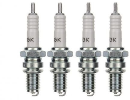 4x Zündkerze NGK D8EA passend für Motorrad kompatibel passend für: 0241145507 0241150502 0241150504 0241150505
