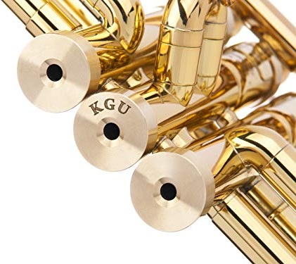 Trompete Trim Kit für die Verbesserung der Klang für alle Yamaha & stomvi Trompete. Custom Made kgubrass LIGHT Raw Brass