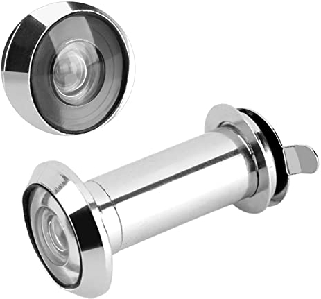 220 Degree Wide Angle Door Peephole Security Peephole with Peephole for Viewing Angle Cover for Home and Hotel