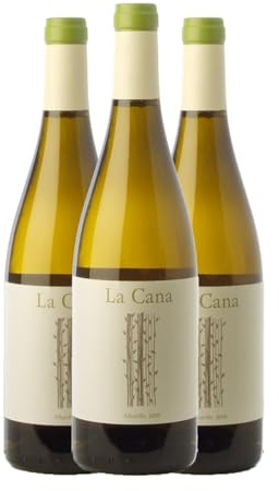 La Caña Albariño Rías Baixas Crianza 75 cl Vino blanco (Caja de 3 Botellas de 75 cl)