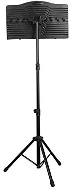Samnuerly Music Stand Music Stand Adjustable Sheet Music Stand for Schools, Orchestras, and Choirs for School Orchestras Choirs (Color : Black, Size : One size) (Black One Size)