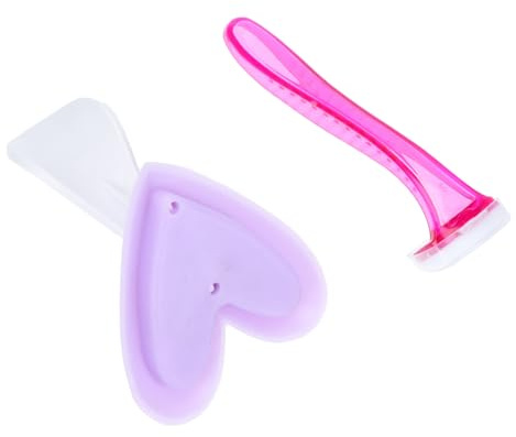 SKISUNO Intimhaartrimmer für Frauen Bikini Rasierer mit Kreativem Silikon und Ergonomischem Abs Design Kompakter Damenrasierer für Präzise Intimbehaarung und Körperpflege Zufällige Farbe