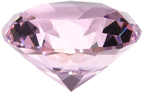 sourcing map Briefbeschwerer aus klarem Kristall, 60 mm, künstlicher Diamant, funkelnder Kristall, Schmuck, Schmucksteine, Briefbeschwerer, Dekoration für Geburtstag, Geschenk, Partys, Hochzeit,
