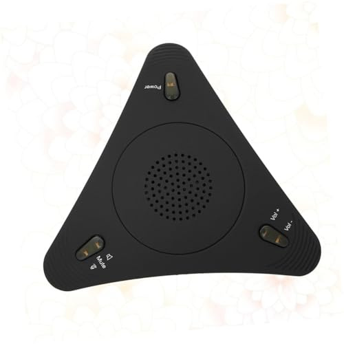 Warmhm Microfono Usb Direzionale Riduzione Eco e Microfono Ad Sensibilità Per Registrazione Giochi Vocale Per Istruzione Distanza Nero