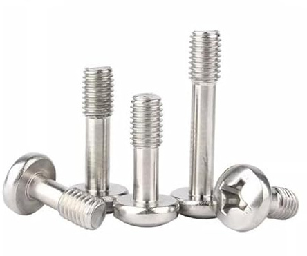 2/5/10PCS M2 .5 M3 M4 M5 M6 M8 Half Tooth 304 Stainless Steel Round Head Cross Lock Release Screw Pan Length 6mm-40mm(M3x18 (5PCS))