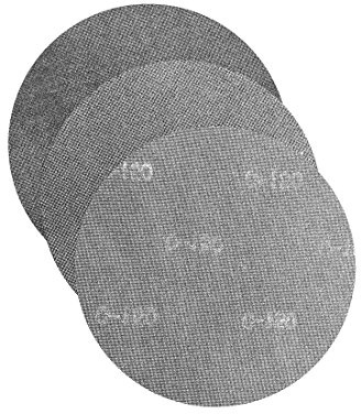 RETOL grilles abrasives 200 mm (Lot 25) G180 | p. ponceuses multi-disques, carbure de silicium, support auto-agrippant