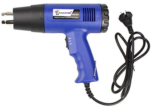 Di Tutto Per Tutti® Pistola Termica Professionale Sverniciatore Phon Aria Calda 1800 Watt Carrozzeria Auto Doppia Temperatura
