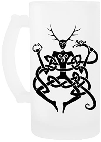 Cernunnos Glas Bier Becher Beer Mug