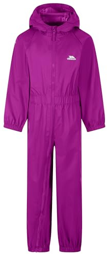 Trespass Boys Girls Rainsuit Waterproof All In One For Kids 2