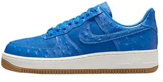 NIKE - Sneakers Wmns Air Force 1 '07 LX NBHD in Pelle, Blu (8)
