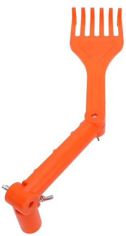 Mini Rake, 3.0x15.5x0.9in Gutter Tool Multifunctional Handle Rake for Removing Leaves and Branches from Roofs Gutters and Other Out of Areas Where Debris Accumulates