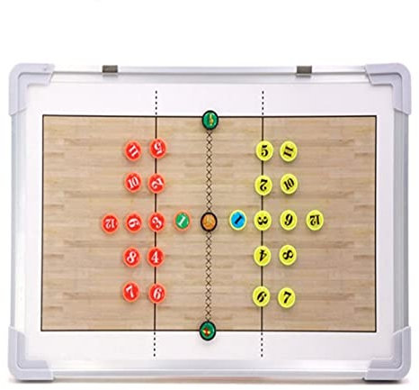 LVUNZJCA Fußball-Taktiktafel Football Board Board Football Notebook Gerüste Futsal Lehre Board für Fußballtraining(1)
