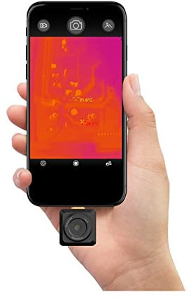 Telefono cellulare Termocamera a infrarossi Termometro Ispezione industriale Termocamera,Custodia Resistente