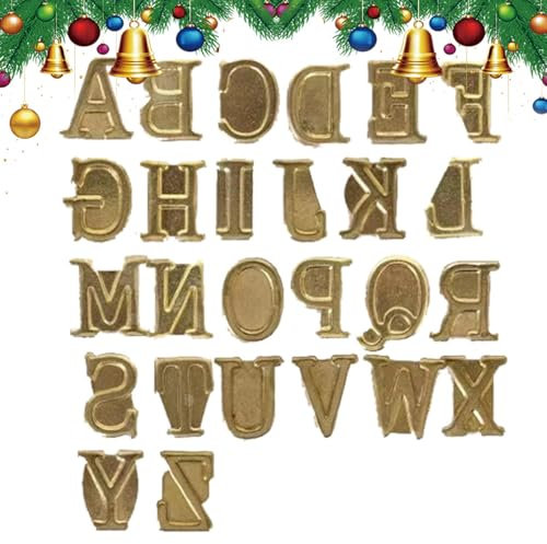 Alphabet-Stempel-Set – langlebige Brandmalerei-Spitzen, Gravur-Buchstabenstempel, vielseitiges Holzbrenn-Set, hitzebeständig, Bastelstempel, Schnitzkopf-Werkzeuge, Holzdesign-Zubehör für