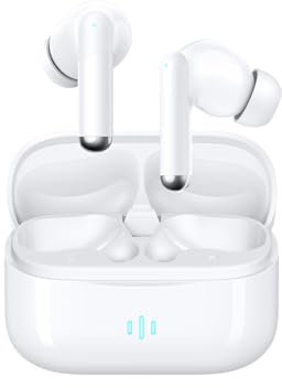 Wireless Earbuds, Earphones with HiFi Stereo Deep Bass In Ear Buds, Bluetooth 5.4 Headphones with 6 ENC Noise Cancelling Mic, 50H Playtime, Wireless Headphones Mini Ultra Light, IP7 Waterproof