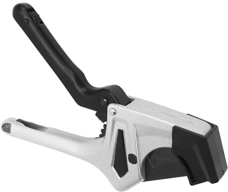 PVC Pipe Cutter, 0-51mm Ratcheting Pipe Cutter Ratchet Plastic Pipe Cutter, Self Locking PVC Cutter PVC Pipe Shear Pex Pipe Cutter Plastic Hoses and Plumbing Tube Cutting Tool with Safety Lock