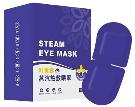Fangfhai Máscara de ojos de vapor – Máscara de vapor de calefacción | Almohadillas de compresión cálidas para el hogar, spa, relajación, hora de dormir, sesión de meditación después del entrenamiento