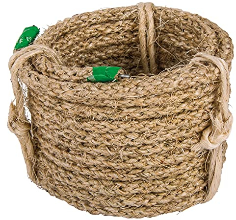 Rayher Cordón moldeable, alambre forrado de cuerda 12 trenzados, 5 m, 8 mm Ø, manualidades, 4102600